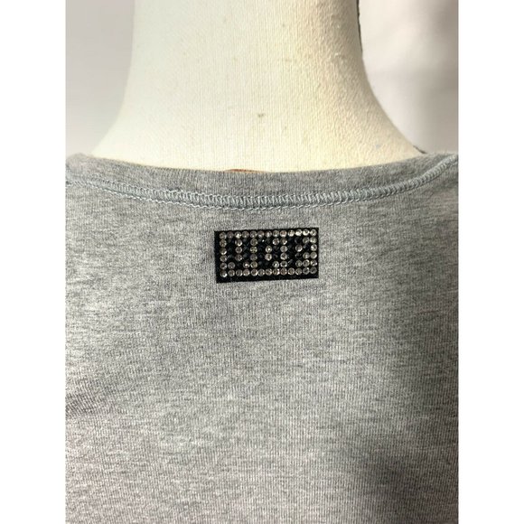 VDP GRAY SHIRT Size 8 For Women Made In Italy - Picture 4 of 6